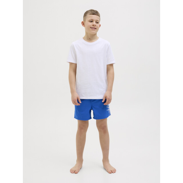 Jack & Jones Jongens zwemshort jpstmaui splicelogo effen 12275133-Turkish Sea large