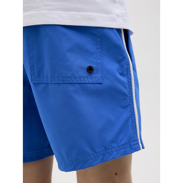 Jack & Jones Jongens zwemshort jpstmaui splicelogo effen 12275133-Turkish Sea large