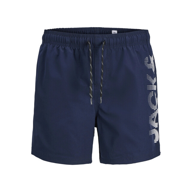 Jack & Jones Jongens zwemshort jpstmaui splicelogo effen donker 12275133-Navy Blazer large