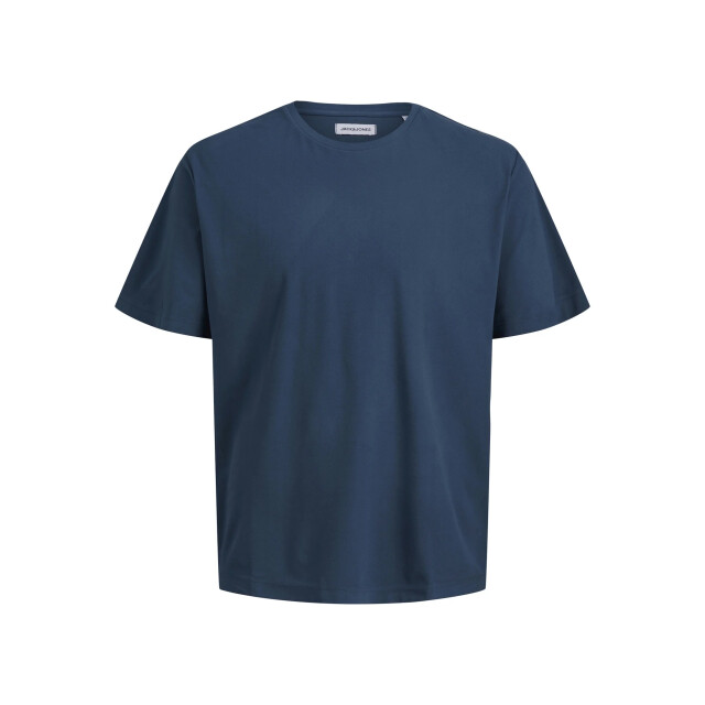 Jack & Jones Heren korte shortama pyjamaset jacmax ronde hals donkerblauw/geruit 12277165 large
