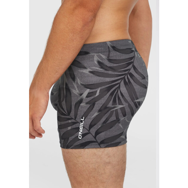 O'Neill Heren zwemboxer floral racer grijs/zwart bladeren 2800203-39124 large
