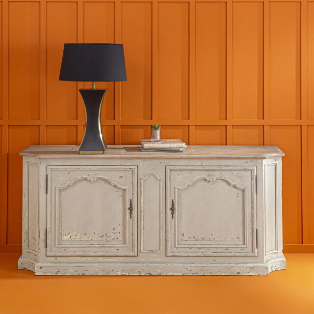 Signature Dressoir van massief gepatineerd grenenhout l195 cm josephine 3061982 large