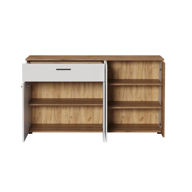 CaliCosy Laag dressoir met 4 deuren en 1 lade l150 cm vitoria 3042186 large