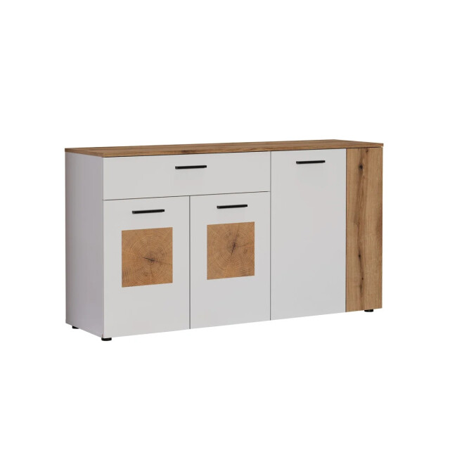 CaliCosy Laag dressoir met 4 deuren en 1 lade l150 cm vitoria 3042186 large