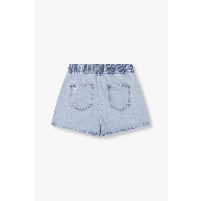 Alix The Label 2506105177 ladies woven flowy denim shorts 2506105177 Denim shorts large
