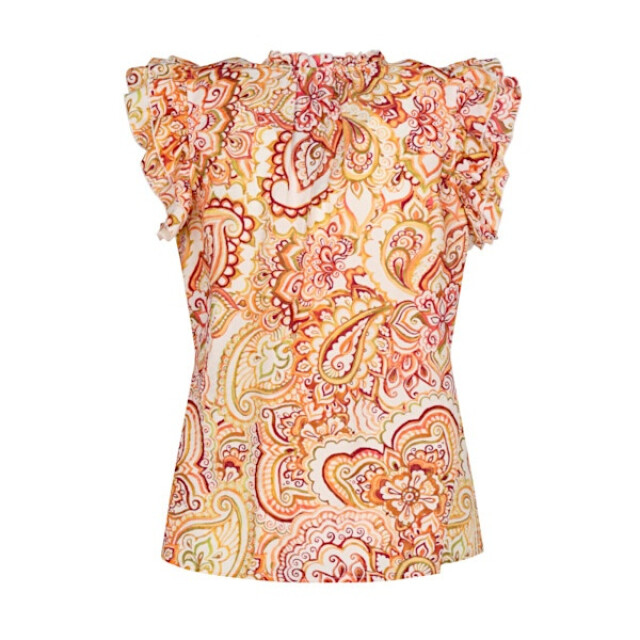 Elvira Collections Top elisa paisley orange Elisa - Paisley orange large