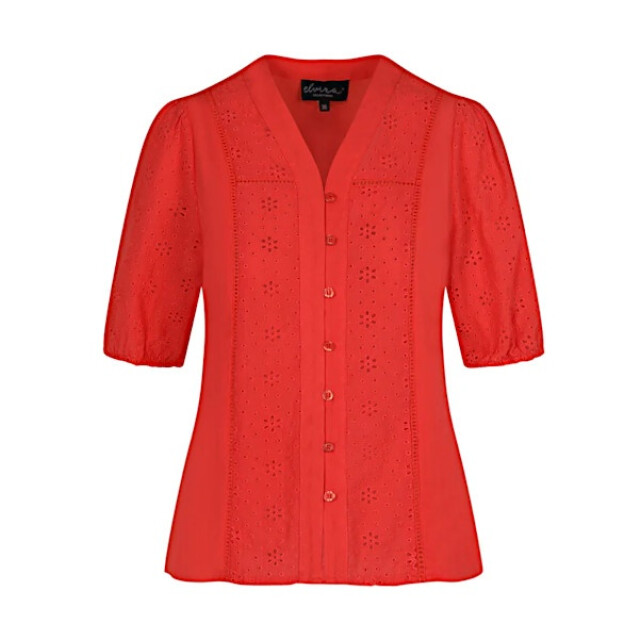 Elvira Collections Blouse romy coral red Romy - Coral red large
