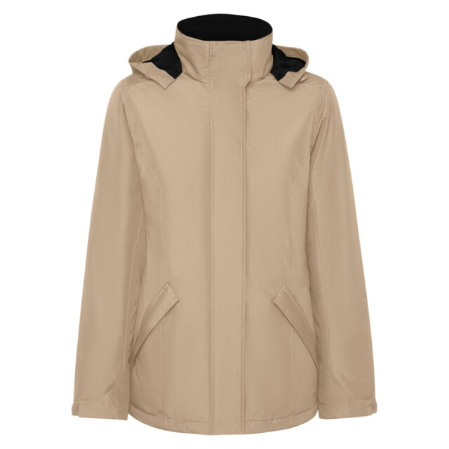 Roly Dames amerika gewatteerde parka UTPF4695_darksand large