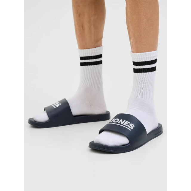 Jack & Jones Heren tennissokken wit 3-pack 12260082 large