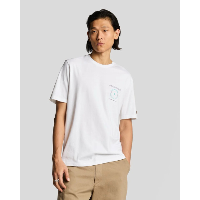 Lyle and Scott Tee print ss - 5339.01.0012 large