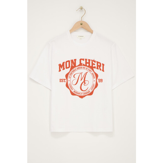 My Jewellery Te t-shirt met oranje mon - 4339.01.0003 large