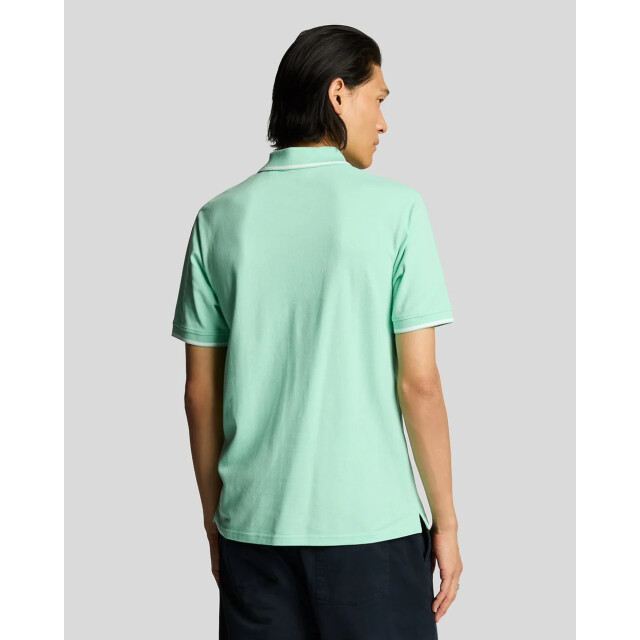 Lyle and Scott Polo stripe ss mint 5369.21.0002 large