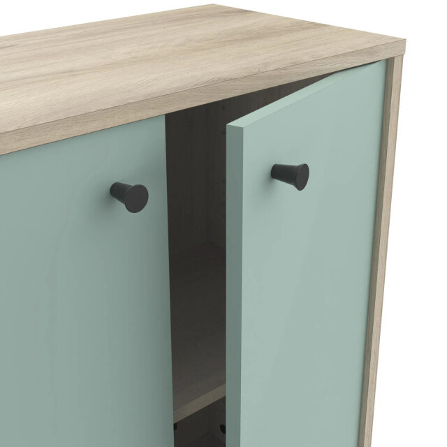 CaliCosy Klein 2-deurs dressoir wood l61cm arty 2937104 large