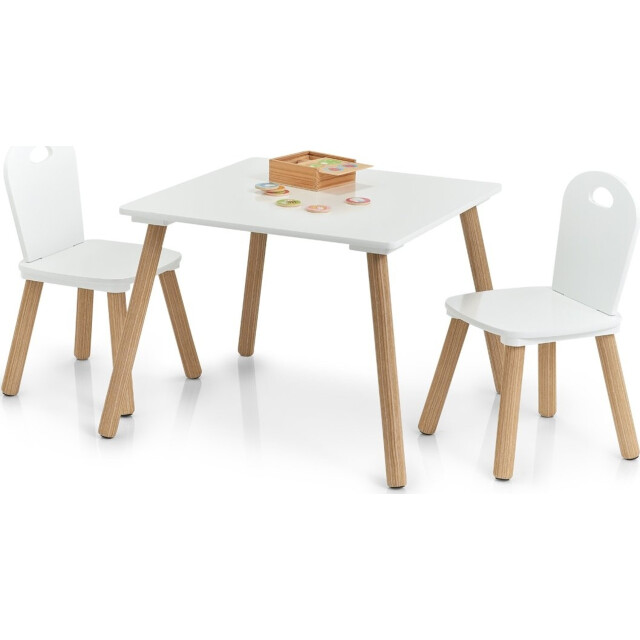 4goodz Stevige kindertafel set met stoeltjes tekentafel kinderen 3048723 large