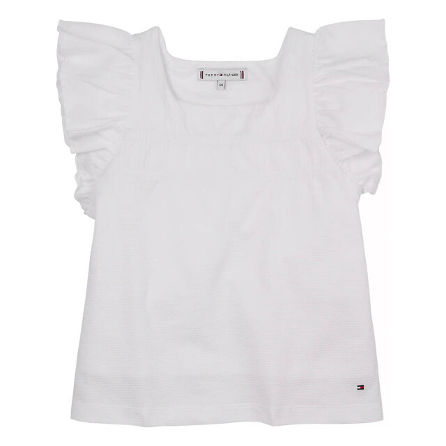 Tommy Hilfiger Top korte mouw kg0kg08707 Tommy Hilfiger Top korte mouw KG0KG08707 large