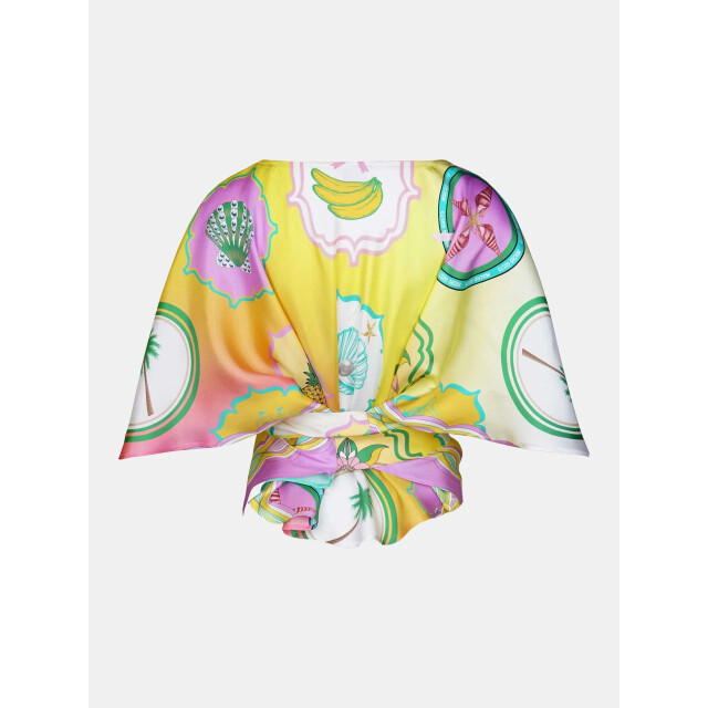 Mucho Gusto ® blouse honolulu tropische bloemenprint MUCHO GUSTO® Blouse Honolulu Tropische Bloemenprint large