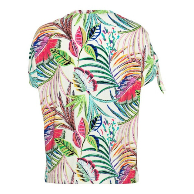 &Co Woman &co women top viana multi leaf ecru Viana multi leaf - Ecru large