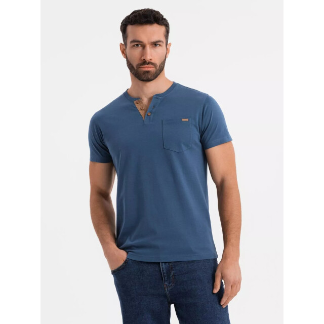 Ombre Italian style poloshirt heren suéde - italianstyle OM-0206-1-1 large