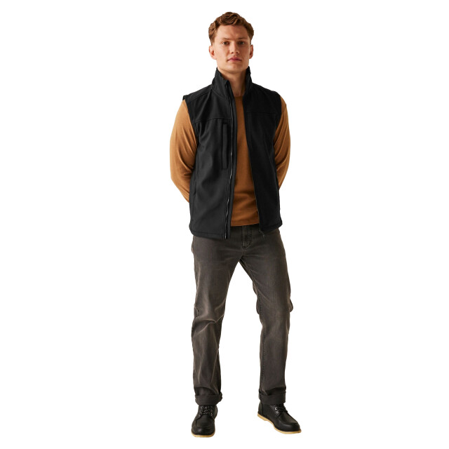 Regatta Flux softshell bodywarmer voor volwassenen UTLT5179_allblack large