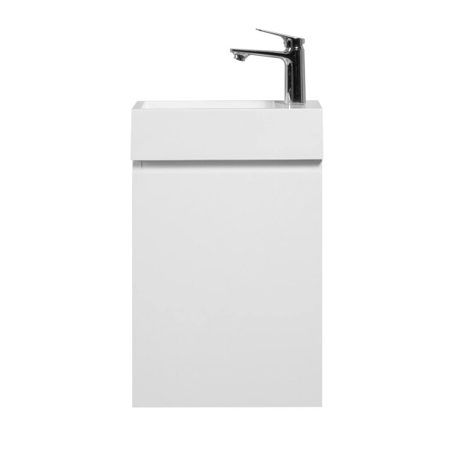 Badplaats Toiletmeubel angela 40 x 22 cm mat fonteinmeubel met wastafel 3181350 large