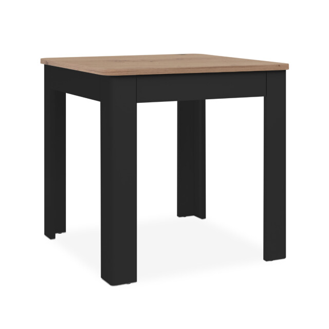 CaliCosy Eettafel met afgeronde hoeken en 1 lade zonder handgreep, 80 cm oslo 3202275 large