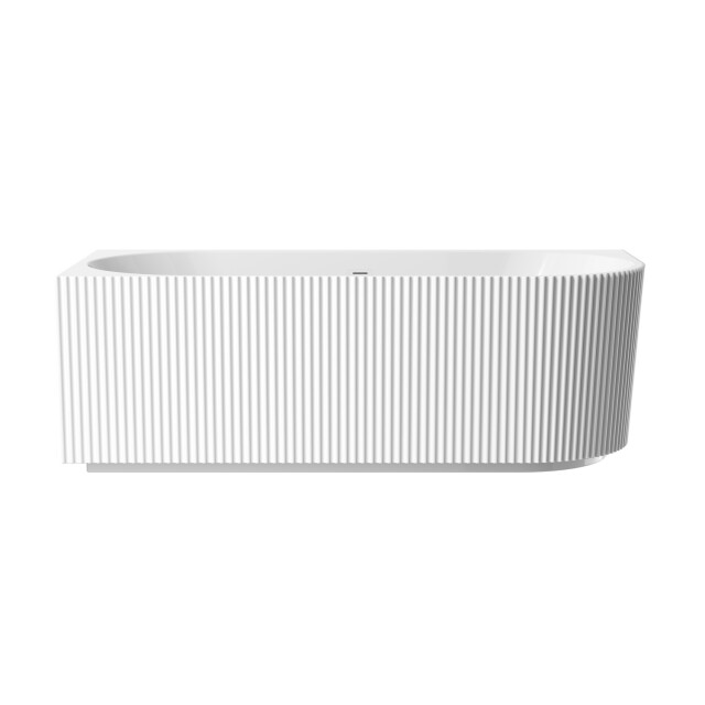 Badplaats Ligbad havana 170 x 80 x 58 cm half vrijstaand bad hoogglans 3202077 large
