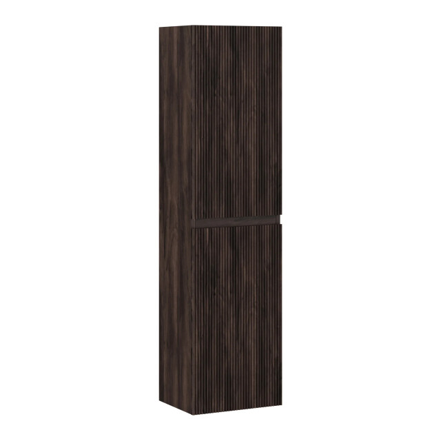Badplaats Badkamerkast thermis 40 x 30 x 150 cm walnoot bruin hangende 3181050 large