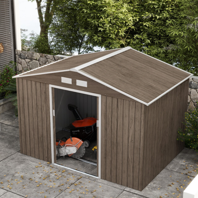 4goodz Outsunny tuinhuis gereedschapsschuur met bodemframe - 3197039 large