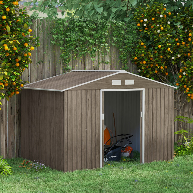 4goodz Outsunny tuinhuis gereedschapsschuur met bodemframe - 3197039 large