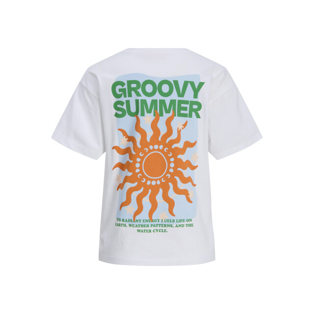 Jack & Jones Jxjoey lucy rlx ss print tee jrs 12286594 large