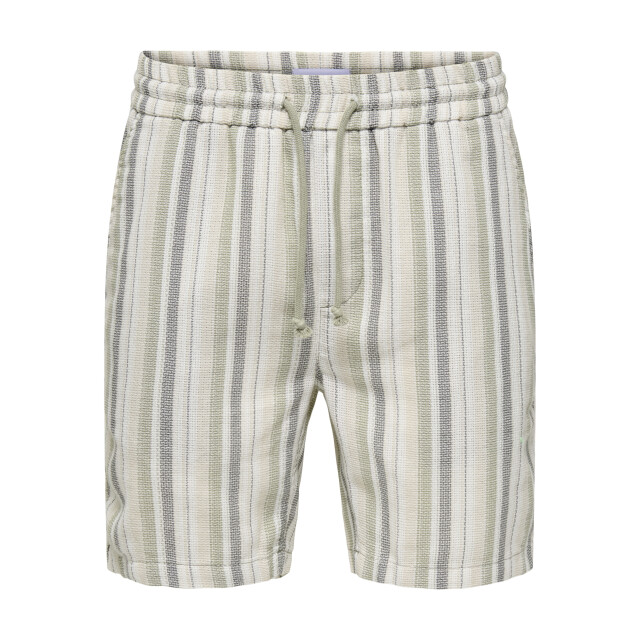Only & Sons Onstrev life reg struc stripe short dessin 5159.29.0001 large
