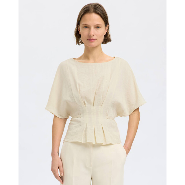 Selected Femme Top korte mouw 16097803 mathilda Selected Femme Black Top korte mouw 16097803 MATHILDA large