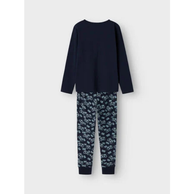 Name It Zomer pyjama jongens - nkmnightset 13241989-4737372-Dark Sapphire-NOOS large