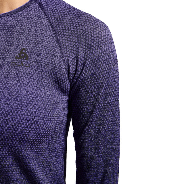 Odlo T-shirt crew neck l/s essential seamless 313931 large