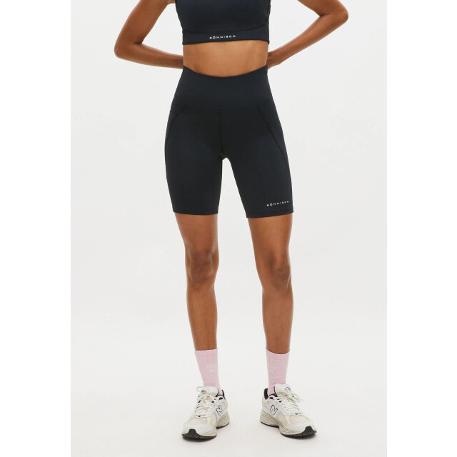 Röhnisch flattering high waist bike tights korte trainingslegging dames - 071373_990-XL large