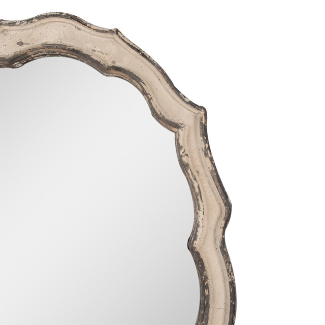 Clayre & Eef Spiegel 52x3x75 cm bruin hout glas wandspiegel 2649645 large