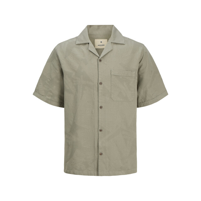 Jack & Jones Jprbluluke jacquard resort s/s shir 12278763 large