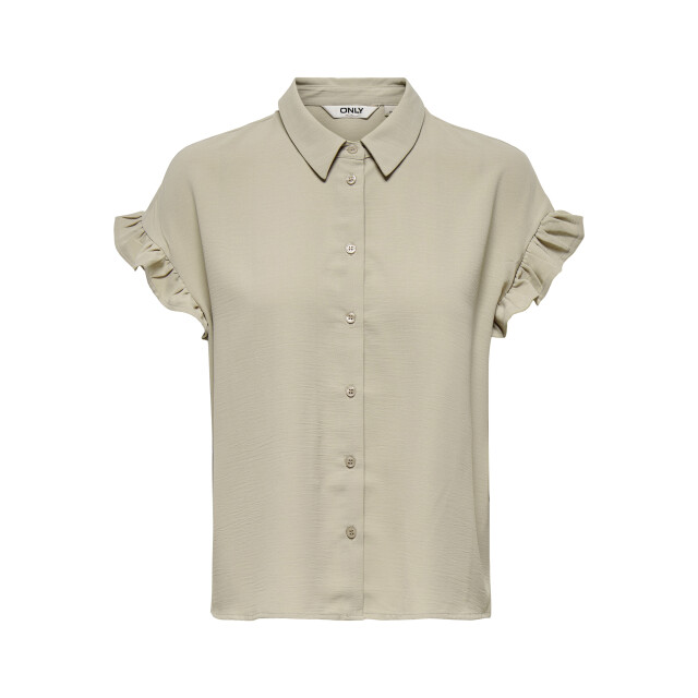 Only Onlmette life ss frill shirt wvn cs 15353160 large