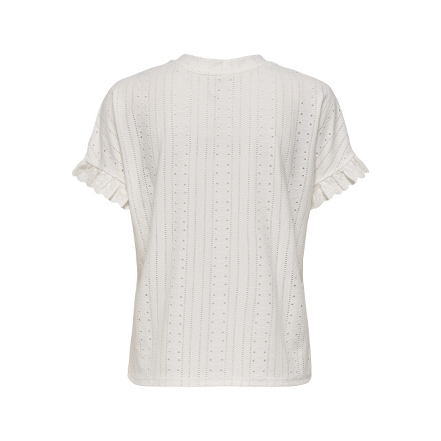 Only Onlsmilla s/s frill mix top cs jrs 15353355 large