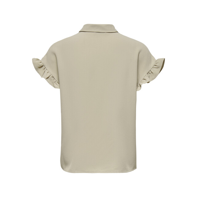 Only Onlmette life ss frill shirt wvn cs 15353160 large