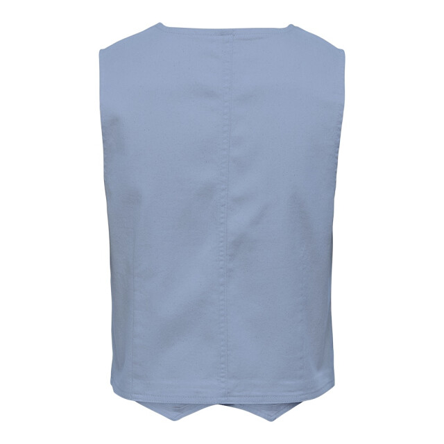 Jacqueline de Yong Jdyclaudia sl waistcoat dnm blue denim 4250.35.0002 large
