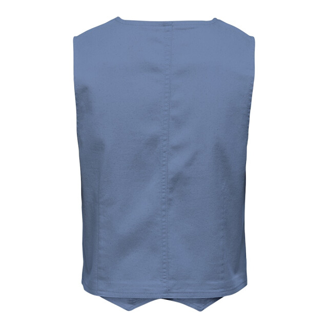 Jacqueline de Yong Jdyclaudia sl waistcoat dnm blue denim 4250.35.0001 large