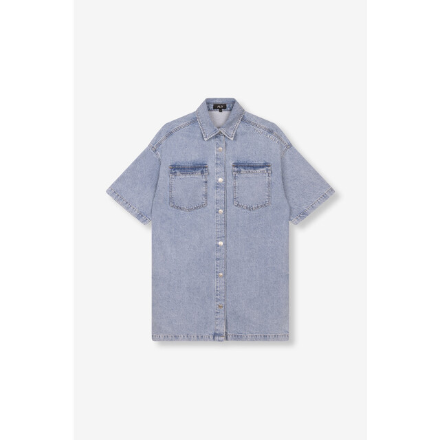 Alix The Label Flowy dress blue denim 4400.35.0003 large