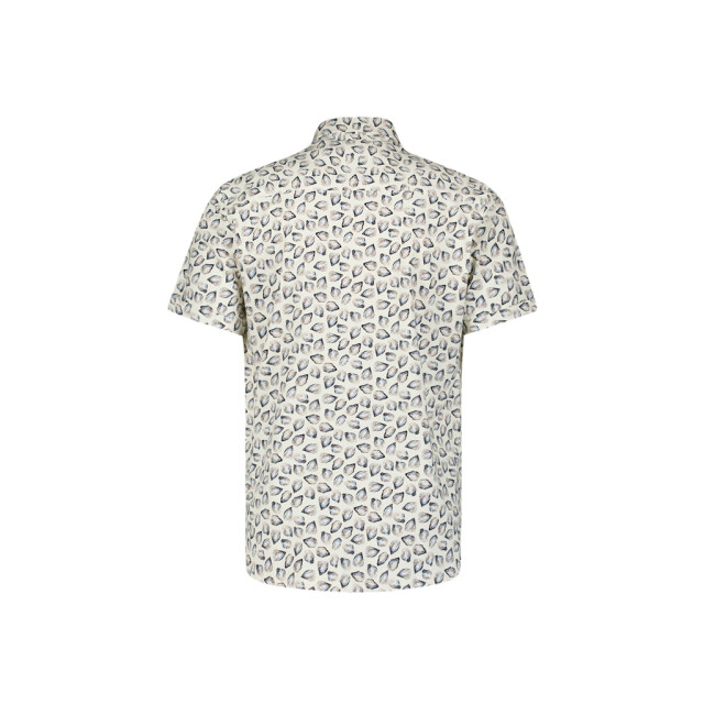 No Excess Shirt short sleeve jersey allover printed ecru dessin 5319.08.0010 large