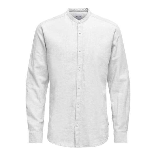 Only & Sons Onscaiden life ls solid linen mao n - 5319.01.0002 large