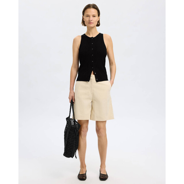 Selected Femme Top zonder mouw 16097536 trixie Selected Femme Black Top zonder mouw 16097536 TRIXIE large