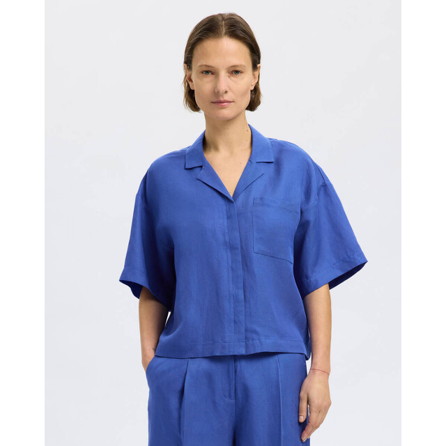 Selected Femme Blouse korte mouw 16093093 flyra Selected Femme Blouse korte mouw 16093093 FLYRA large