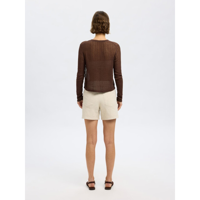 Selected Femme slfuna-krista hw denim shorts 16097716 egret 06901.198.0007 large