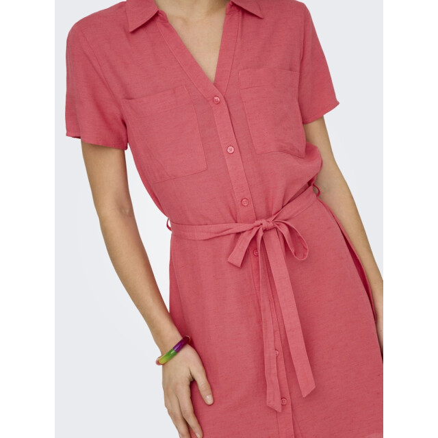 Only jdycaya linen s/s shirt dress wvn d 15346558 of sharon 06311.615.0001 large