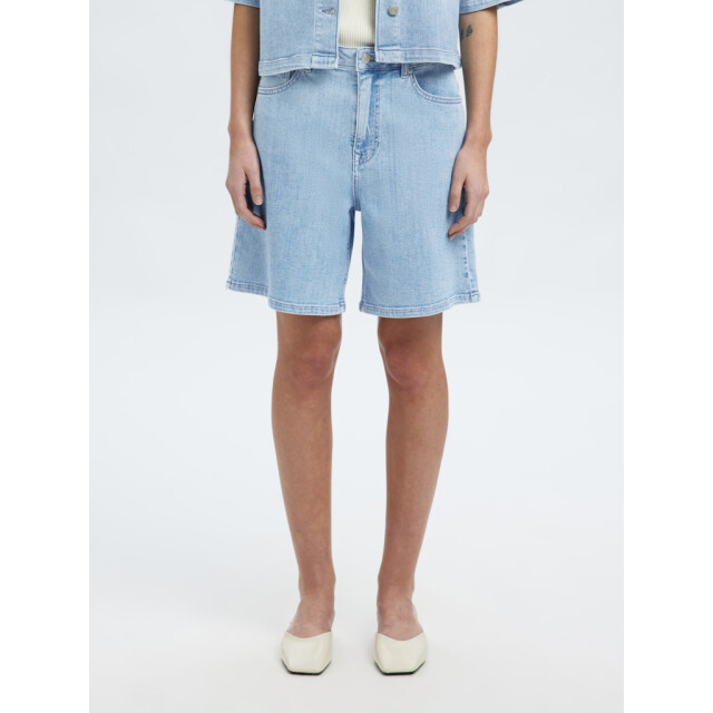 Selected Femme slfanya-gry hw denim shorts 16099248 light blue denim 06901.210.0002 large